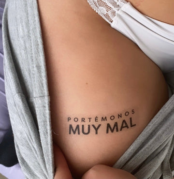 ¿Cuánto duran los tatuajes temporales WETCARLOTA?