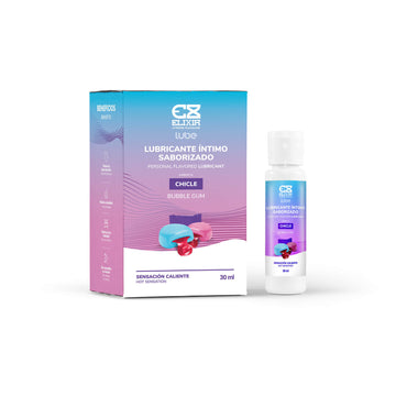 Lubricante Saborizado de Chicle - Caliente