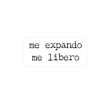 Me libero Me expando - Tatuaje temporal