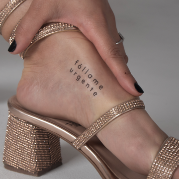 tatuajes temporales wetcarlota para parejas follame urgente aplicado