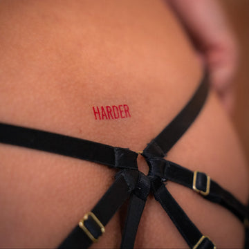 HARDER - Tatuaje temporal
