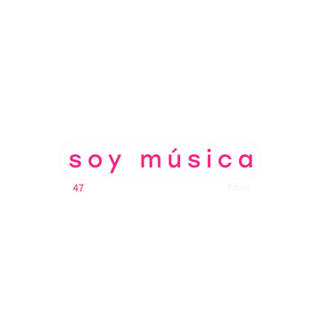 Soy música - Tatuajes temporales