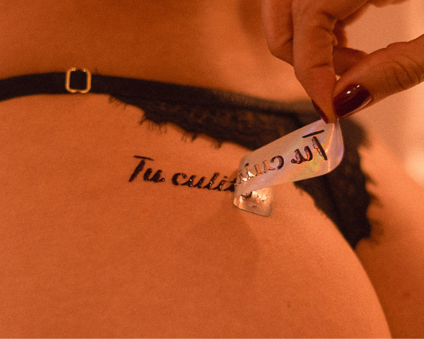 Kit QUIERES - Tatuajes Comestibles Sabor Morazul