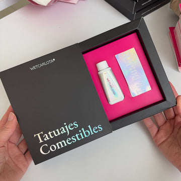 Arma tu Kit de Tatuajes Comestibles - 6 plantillas y 1 Tinta