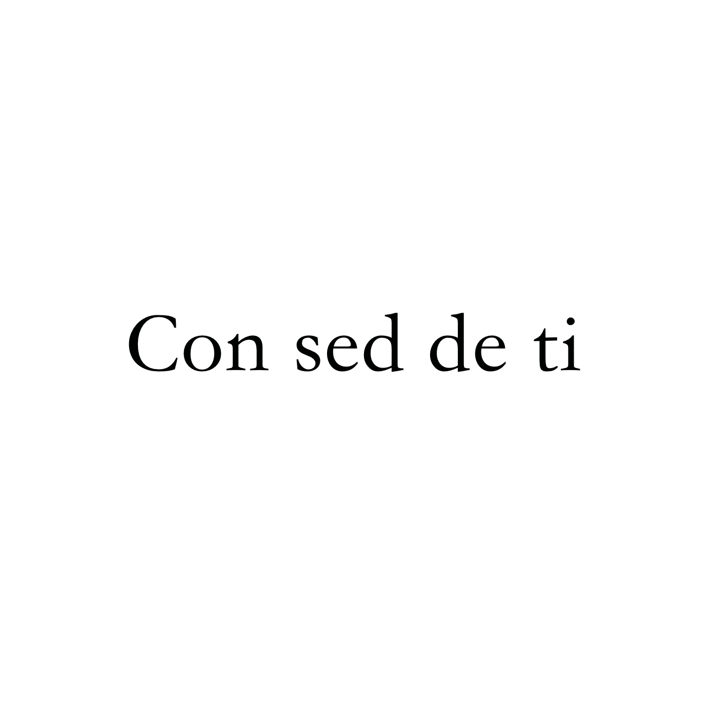 Con sed de ti - Tatuaje temporal
