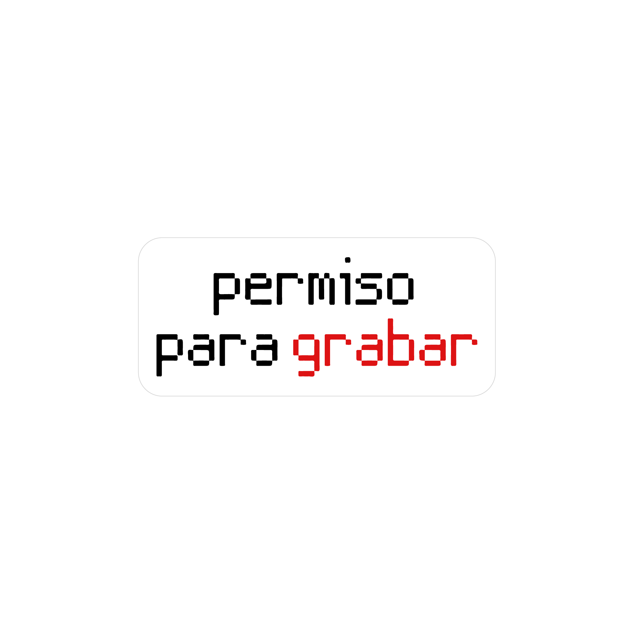 Permiso para grabar - Tatuaje temporal