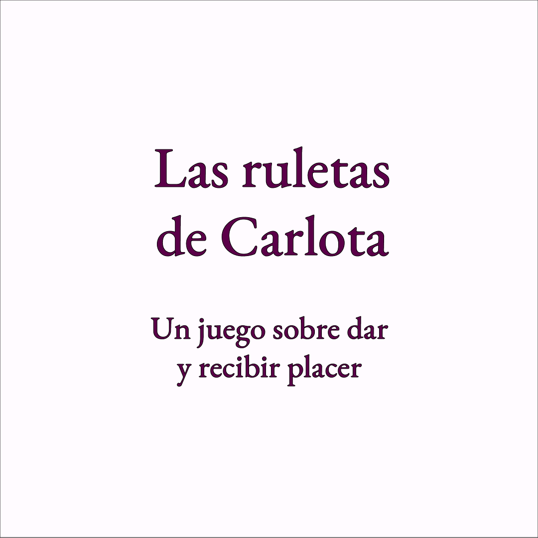 Las ruletas de Carlota | Juego digital