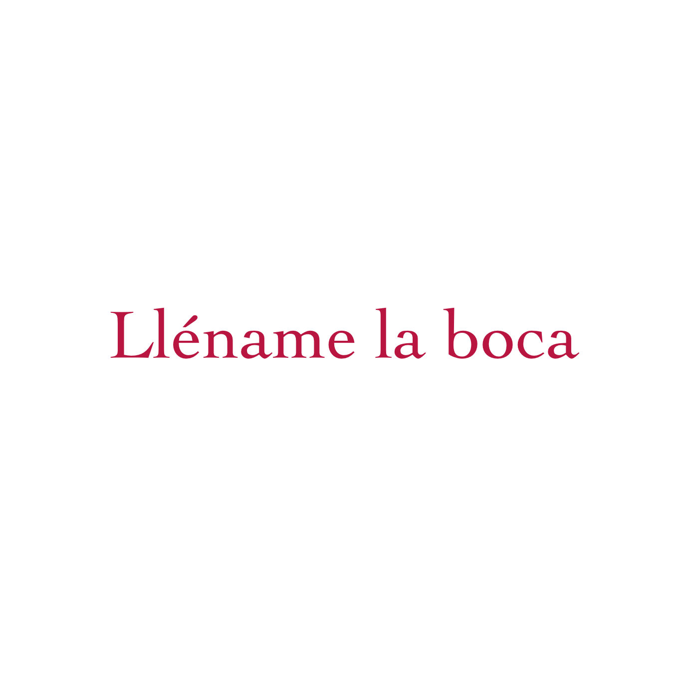 Lléname la boca - Tatuaje temporal