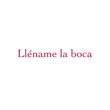 Lléname la boca - Tatuaje temporal