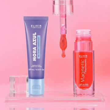 Kit Noche de cita (Lub sabor Morazul + Gloss feromonas)