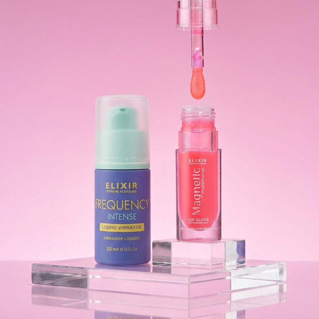 Kit Sentir (Vibrador Líquido + Gloss feromonas)