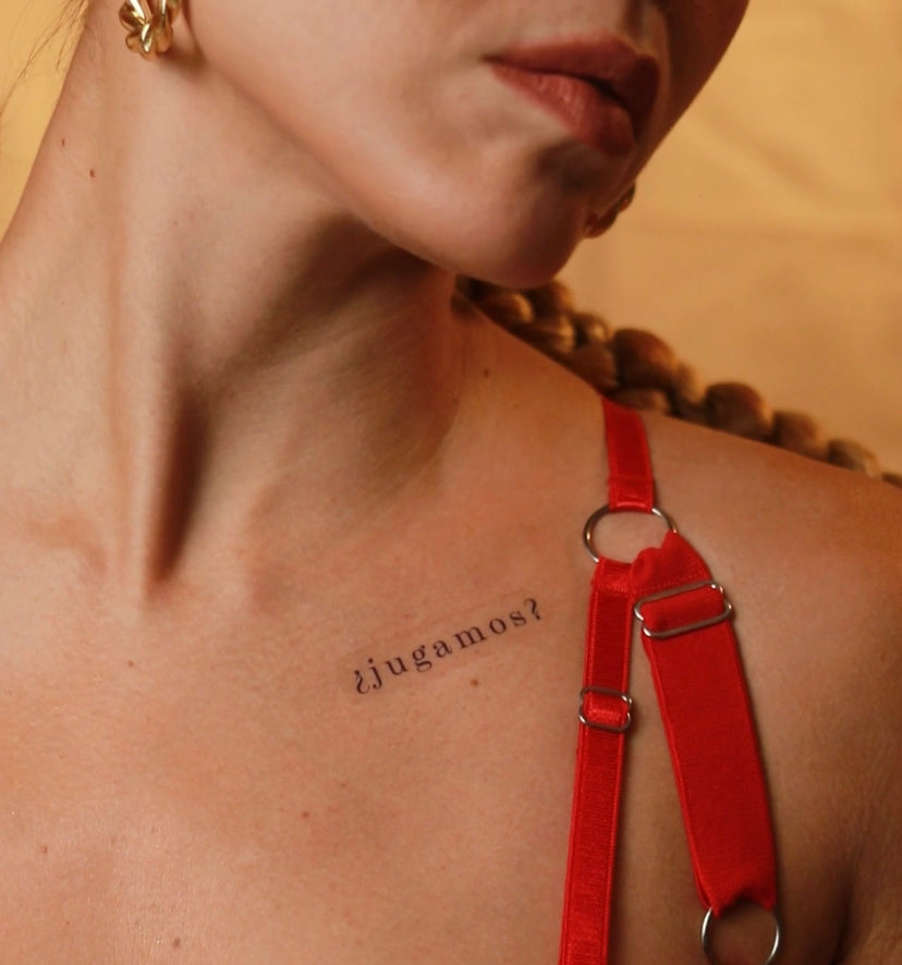 Tatuaje temporal erotico jugamos para parejas wellness intimo colombia