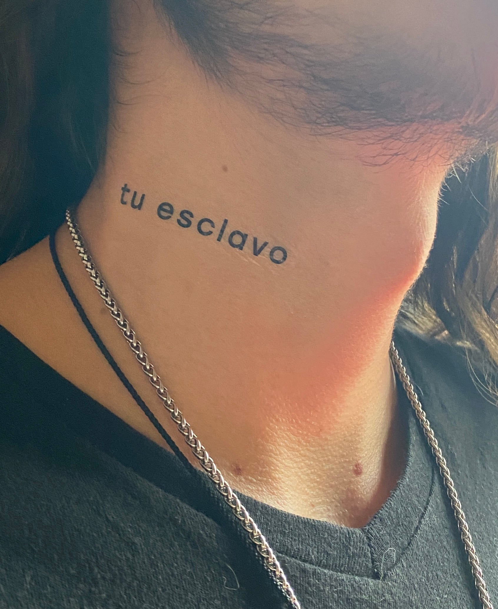 YOUR SLAVE - Temporary Tattoo