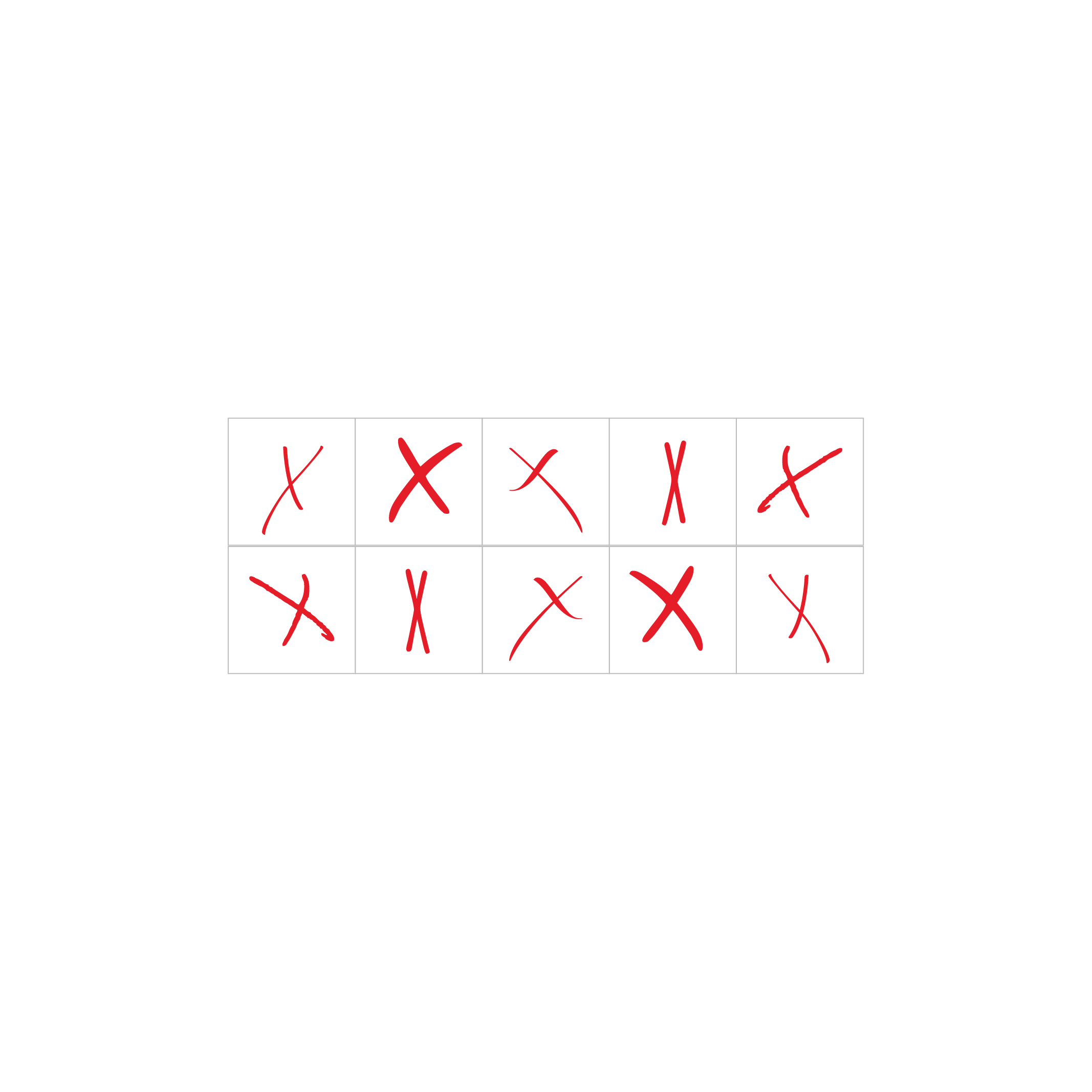 Venus points - pack de 10 mini tatuajes temporales