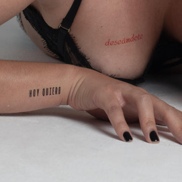tatuaje hoy quiero deseandote para parejas en colombia