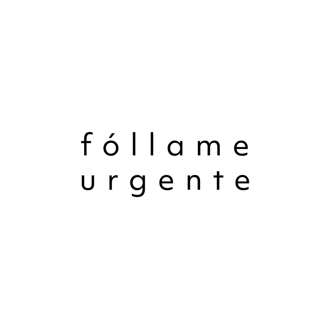 FÓLLAME URGENTE - Tatuaje temporal