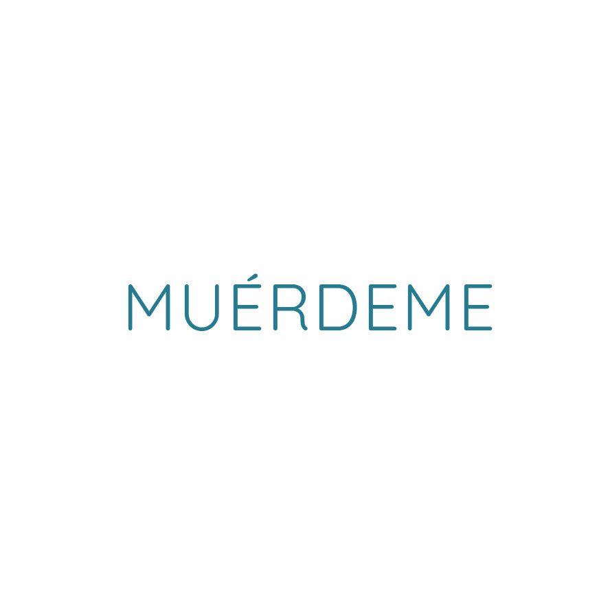 MUÉRDEME - Tatuaje temporal