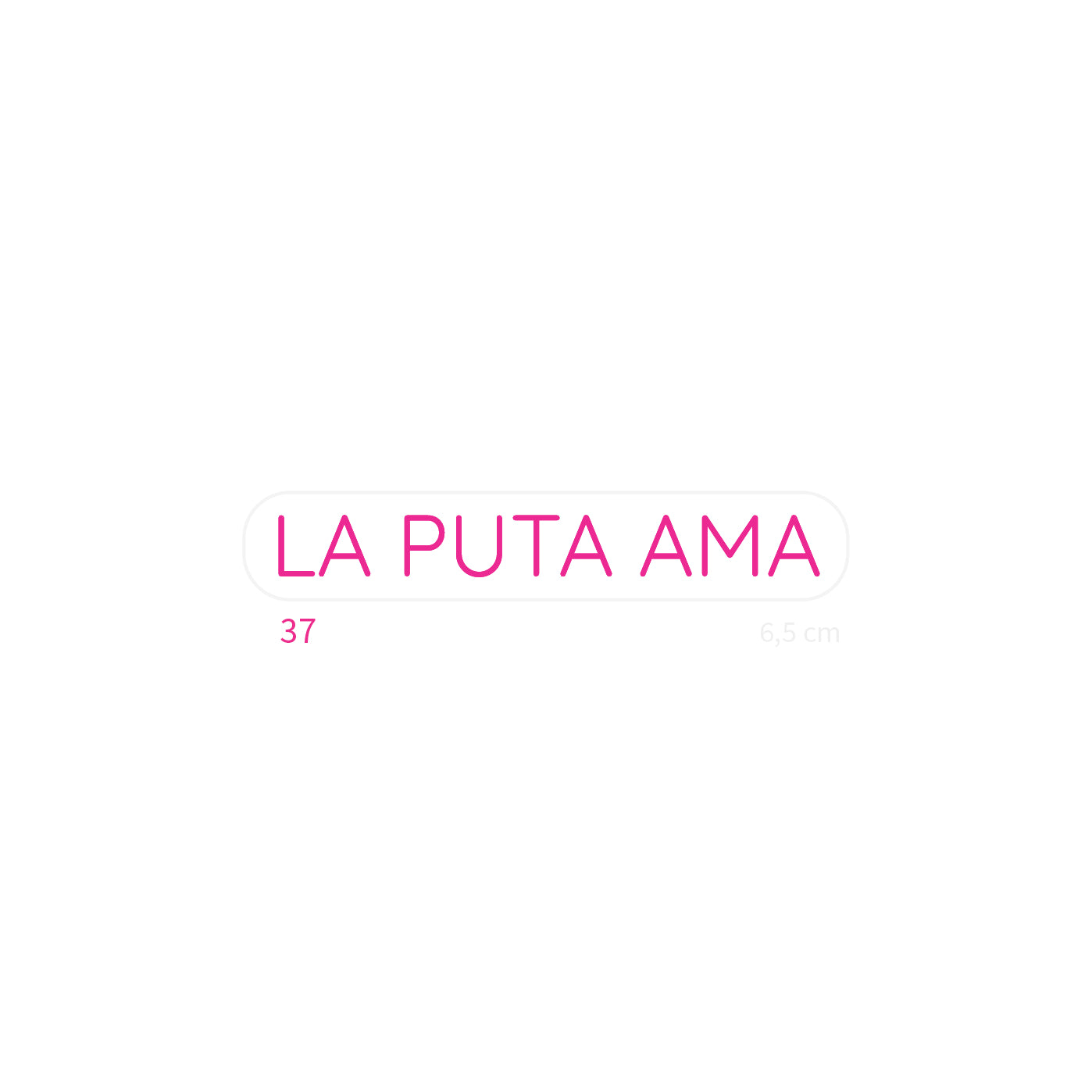 LA PUTA AMA - Tatuaje temporal