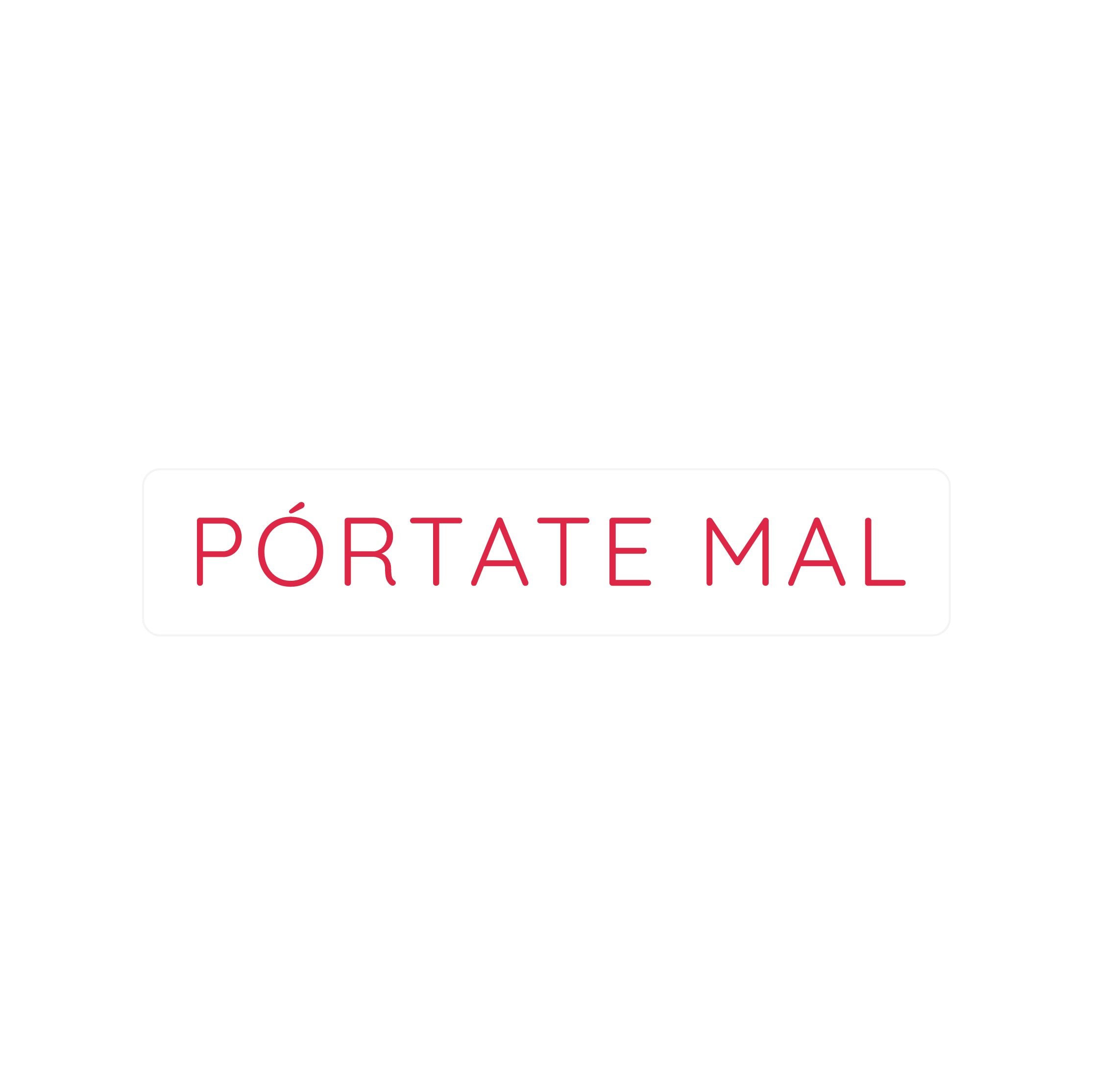 PÓRTATE MAL - Tatuaje temporal